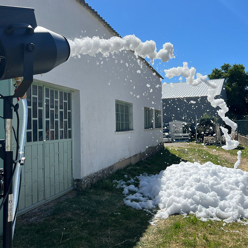 Machine à Mousse ZIXIAOS 1000W Avec Trépied - Canon à Mousse Puissant Pour Fêtes, Piscine, Jardin Et événements Extérieurs