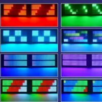 Pack 8 Strobe led 200w RGB – Image 2
