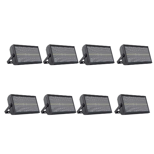 Pack 8 Strobe led 200w RGB
