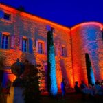 Illumination mise en lumière chateau Apt luberon Vaucluse